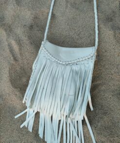 Alternative view of ULA BAG IN WHITE LEATHER