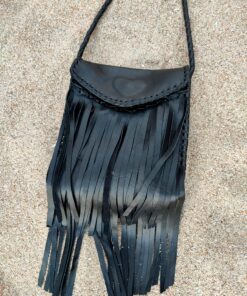 Alternative view of ULA BAG IN BLACK LEATHER