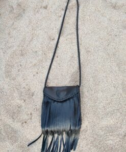 ULA BAG IN BLACK LEATHER