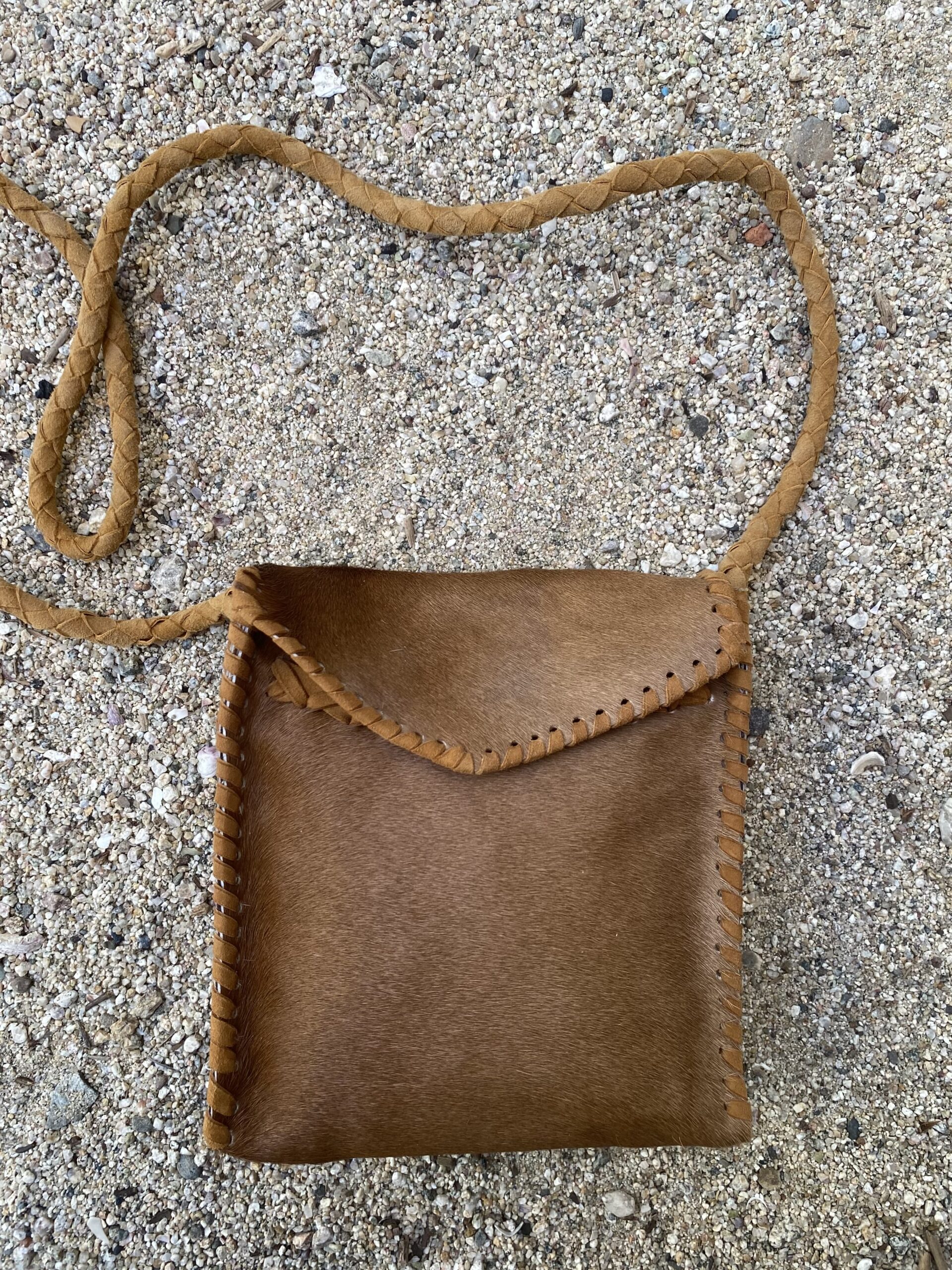 Ula Bag In Camel Cow Hide