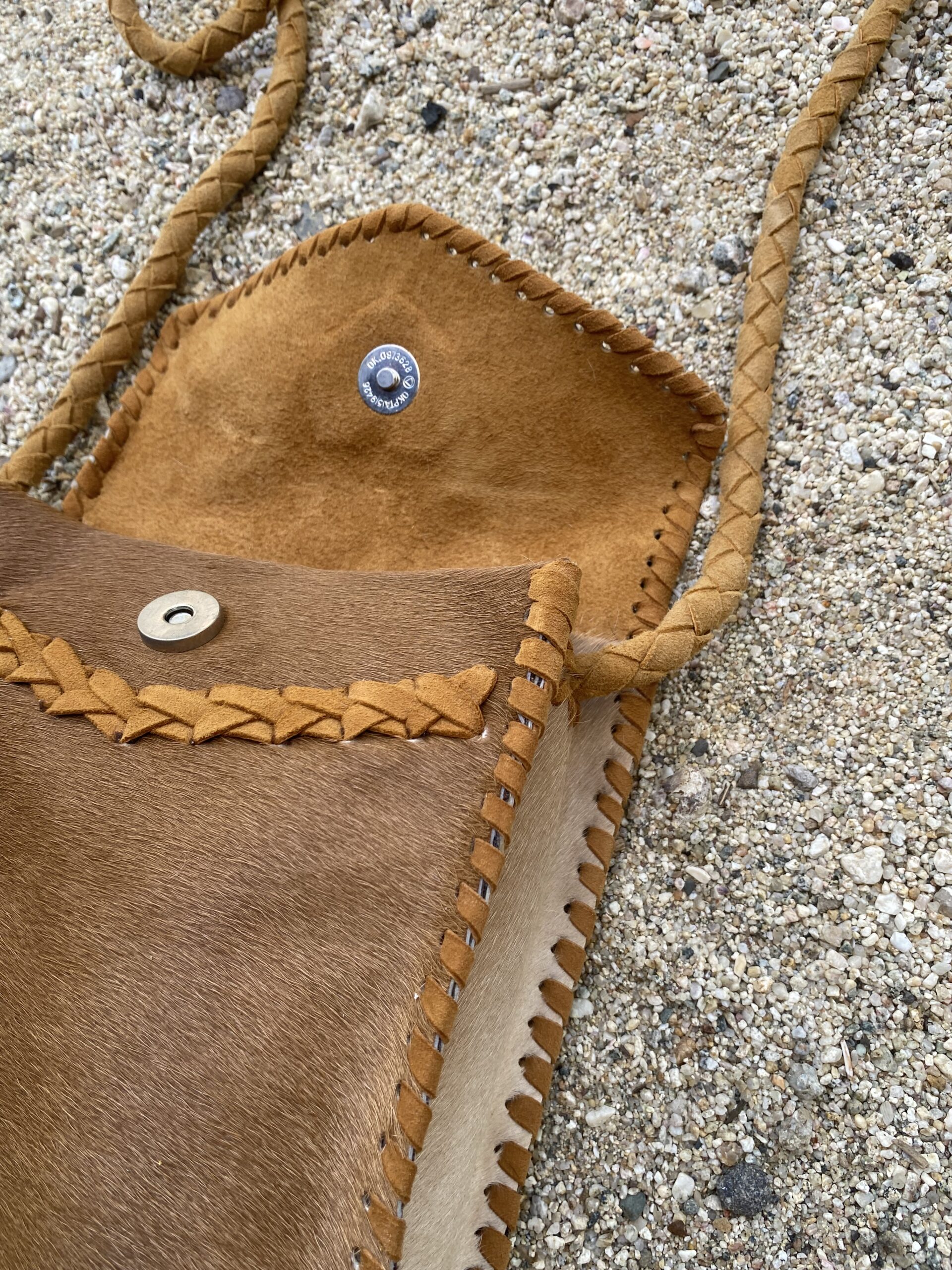 Ula Bag In Camel Cow Hide - Image 3