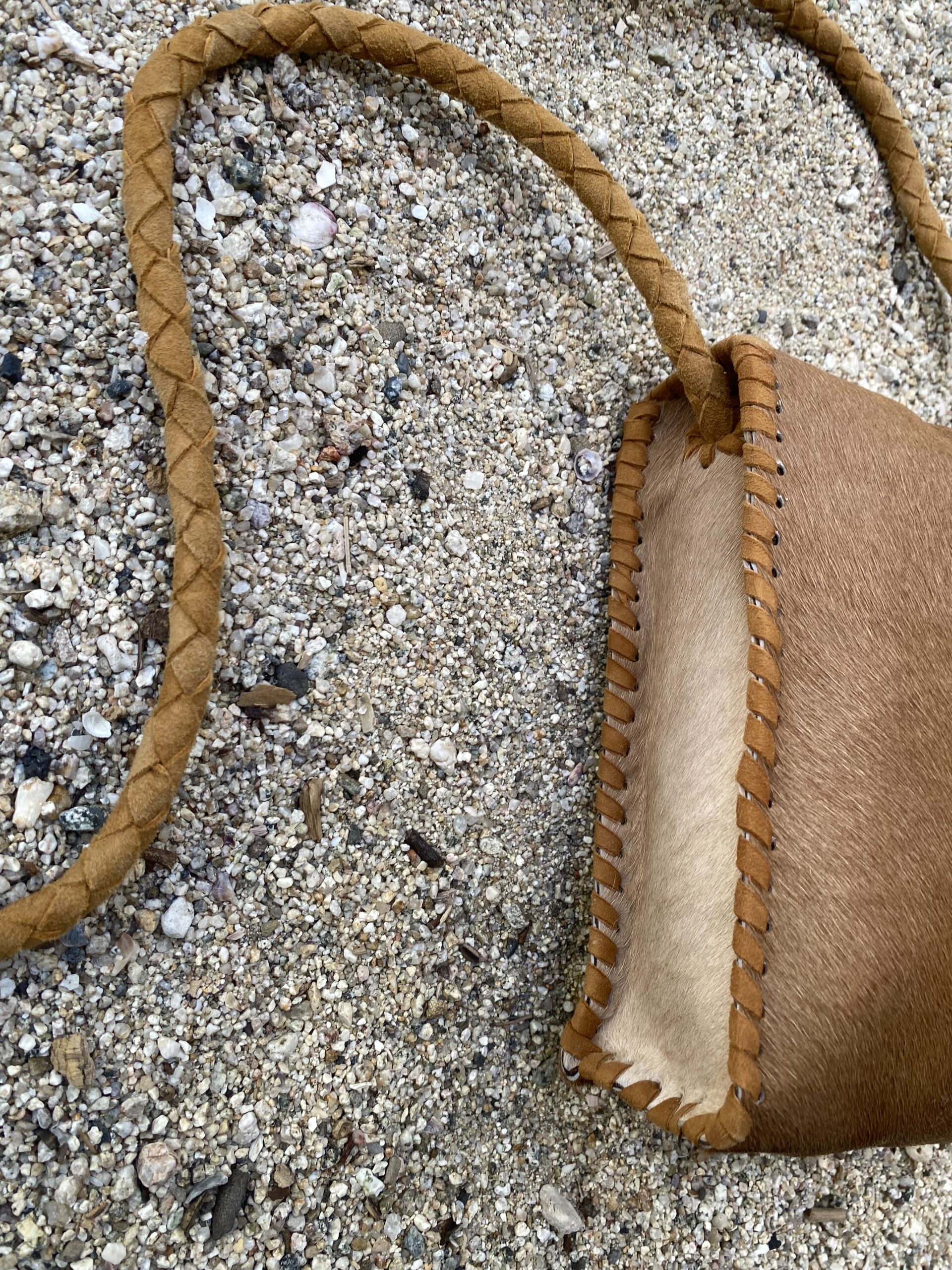 Ula Bag In Camel Cow Hide - Image 4