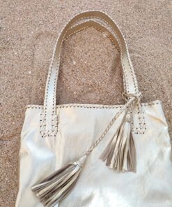 Alternative view of Dinah Bag in golden leather