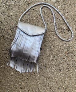 Alternative view of UlA Bag in Silver Leather