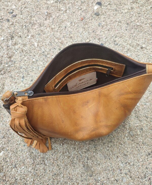 BIG CLUTCH MARMOL CAMEL3