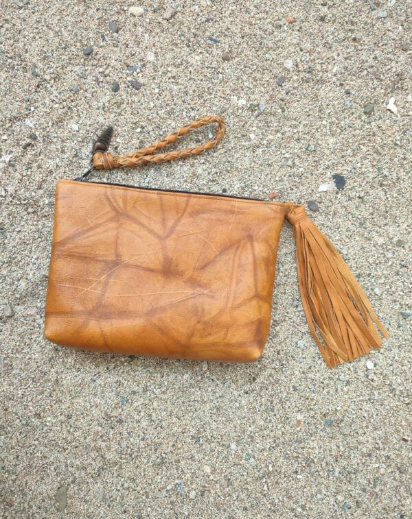 BIG CLUTCH MARMOL CAMEL