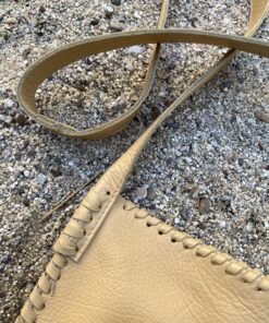 Alternative view of Morralitos Mens In Cream Color Leather