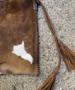 Alternative view of Morralito With Brown Cow Hide And Leather Back