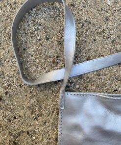 Morralitos Mens In Silver Leather