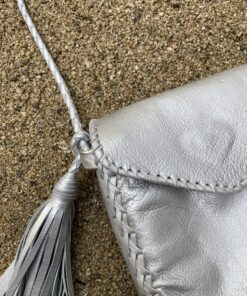 Alternative view of New York Bag In Silver Leather