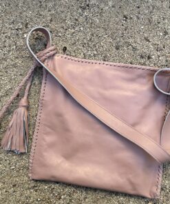 Morralito Mens In Pink Leather